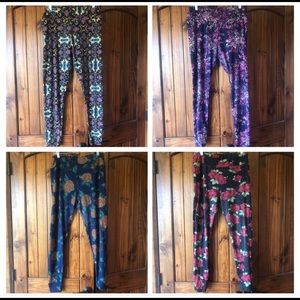 Bundle of 4 Lularoe TC Leggings